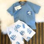 Tişört ve Şort 2 li Yazlık Takım - Görsel 4