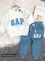 Yeni Sezon  Üç İplik Şardonlu Tam Kışlık Çocuk Alt Üst Takım   Kaliteli Ürün - Görsel 4