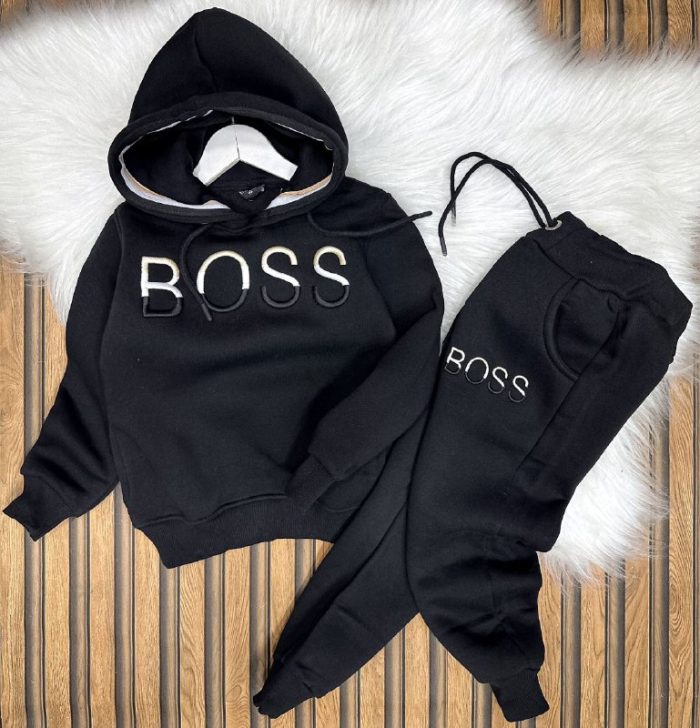 Yeni Sezon Erkek Çocuk Takımı Üç İplik, Kaliteli Ve Sıcacık - Görsel 2