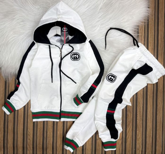 Kız Çocuk için İki İplik Kompakt Kumaş Kaliteli Eşofman Takımı - Görsel 6