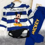 Mickey Baskılı Çantalı Alt Üst Şık Takım