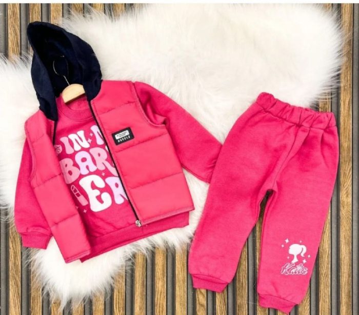 Süper Kapuşonlu Üçlü Takım Jardonlu Tam kışlık - Görsel 4