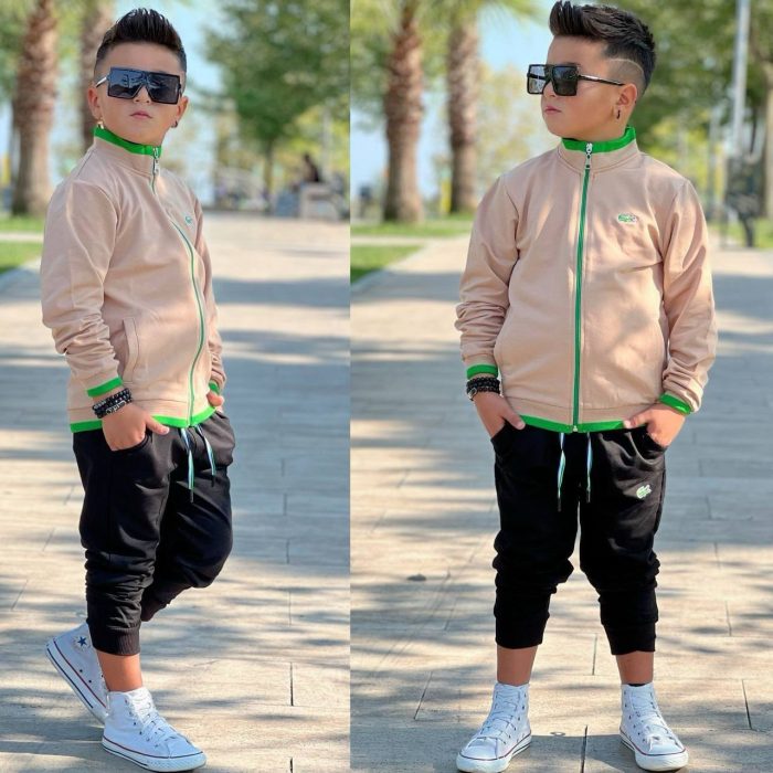 Yeni Sezon 2 İplik Kompakt Kumaş Lacoste Baskılı  Mükemmel Kalite - Görsel 3