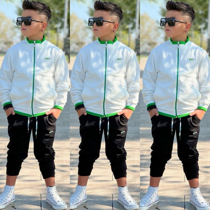 Yeni Sezon 2 İplik Kompakt Kumaş Lacoste Baskılı  Mükemmel Kalite - Görsel 4