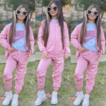 Nike Baskılı Kız Çocuk Eşofman Takımı - Görsel 4