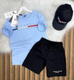 TOMMY HILFIGER A Plus Şortlu Şapkalı 3'lü Takım - Görsel 2