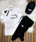 Pantolonlu Şapkalı 3 lü Takım  Erkek Çocuk - Görsel 3