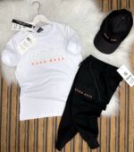 Pantolonlu Şapkalı 3 lü Takım  Erkek Çocuk