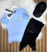 Pantolonlu Şapkalı 3 lü Takım  Erkek Çocuk - Görsel 4