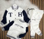 TOMMY HILFIGER Baskılı A Kalite 2 İplik Kompakt Kumaş Takım Şıklık ve Konfor Bir Arada - Görsel 2