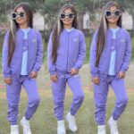 Nike Baskılı Kız Çocuk Eşofman Takımı - Görsel 2