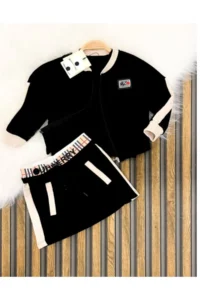 Süper Üçlü Kız Çocuk Penye Takım - Görsel 4