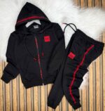 Hugo Boss Baskılı Suprem Pamuklu Kumaş A Kalite Alt Üst - Görsel 2