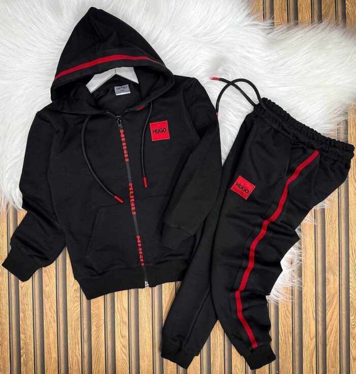 Hugo Boss Baskılı Suprem Pamuklu Kumaş A Kalite Alt Üst - Görsel 2