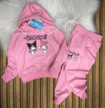 DISNEY KUROMİ Baskılı A Kalite Kapüşonlu Takım - Görsel 4