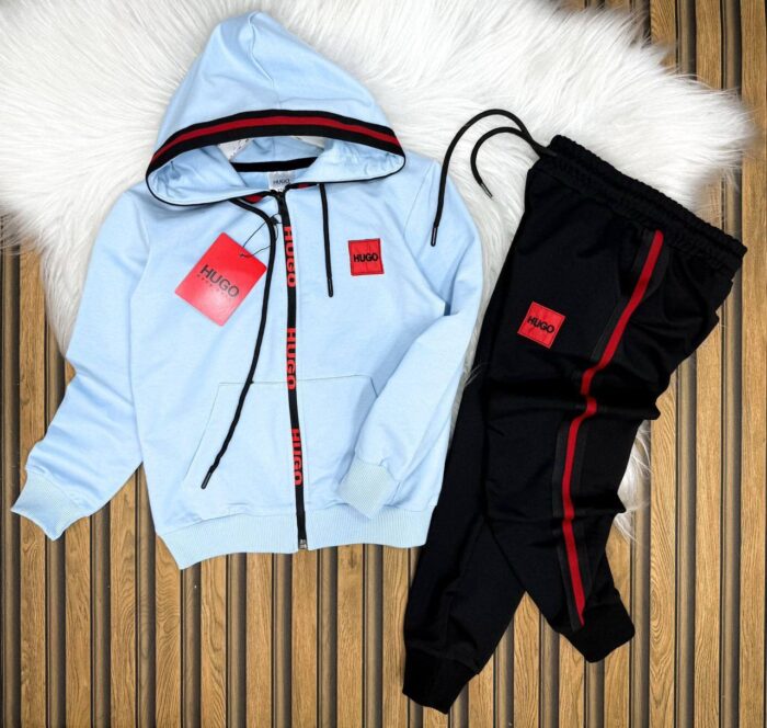 Hugo Boss Baskılı Suprem Pamuklu Kumaş A Kalite Alt Üst - Görsel 3