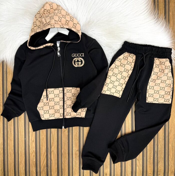 Guuci Baskılı Suprem Kumaş Takım - Görsel 4