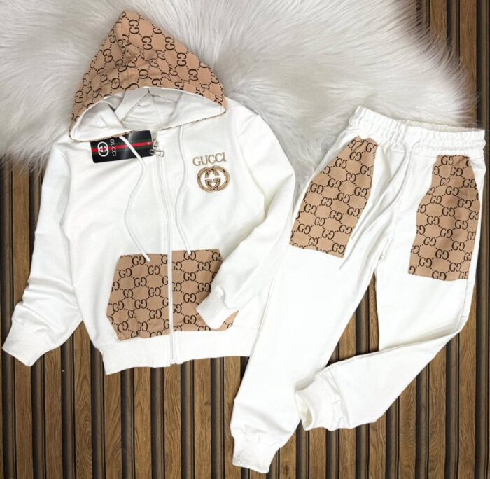 Guuci Baskılı Suprem Kumaş Takım - Görsel 5