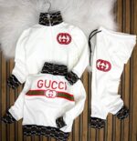 Gucci Baskılı Unisex Alt Üst Eşofman Takımı – A Kalite Rahat Kumaş - Görsel 2
