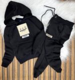 Burberry Baskılı Üç İplik Şardonlu Tam Kışlık Takım, - Görsel 5