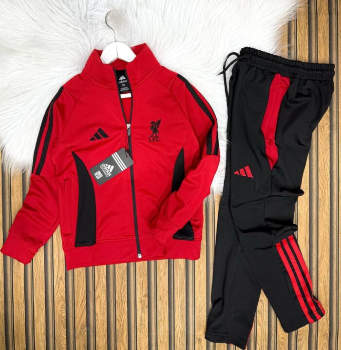 Adidas Baskılı Eşofman Takımı Dalgıç Kumaş - Görsel 3