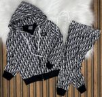 Dior Monogram Desenli Eşofman Takımı - Görsel 3