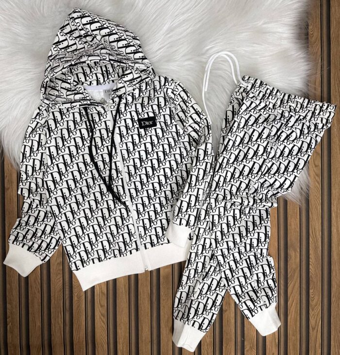 Dior Monogram Desenli Eşofman Takımı - Görsel 2