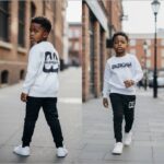 Balenciaga Baskılıuprem Penye Kumaş Takım