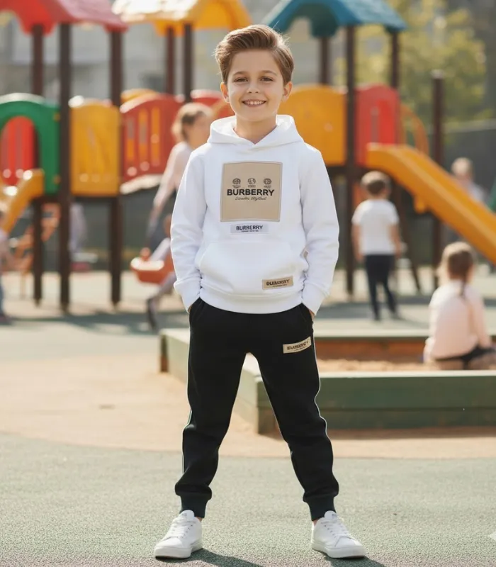 urun-gorseli (8) Burberry Baskılı Üç İplik Şardonlu Tam Kışlık Takım, - Görsel 1