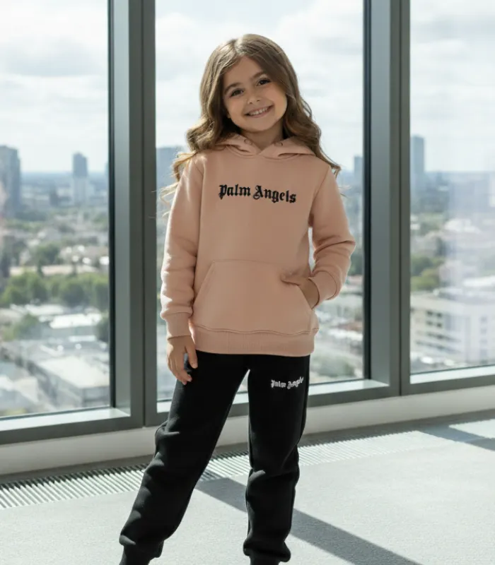 1 (14) Palm Angels Baskılı Üç İplik Şardonlu Takım - Görsel 1