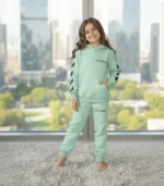 Off White Baskılı Üç İplik Şardonlu Takım