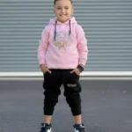 Kenzo Baskılı Şardonlu Kışlık Takım Üç İplik Takım