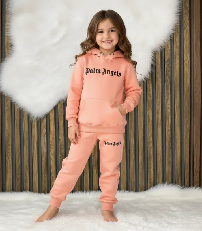 1 (9) Palm Angels Baskılı Üç İplik Şardonlu Takım - Görsel 1