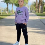 Lacoste Baskılı Suprem Pamuklu Kumaş Alt Üst Şık Takım