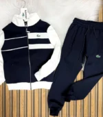 Lacoste Baskılı Doubleface Kumaş Alt Üst Eşofman Takımı A Kalite - Görsel 6